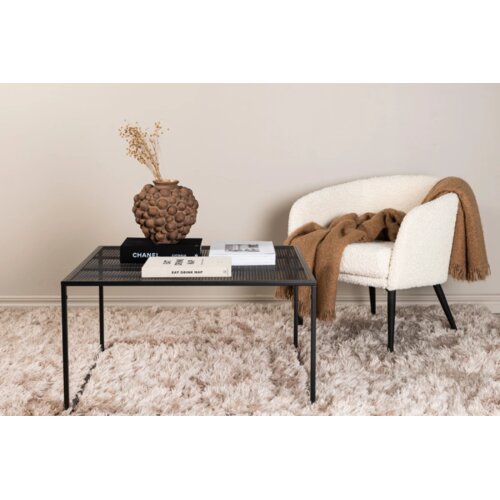 Venture Home Netz klub stolić 80 &times; 80 cm, crni Cijene