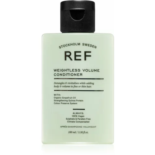 REF Weightless Volume Conditioner balzam za fine in tanke lase za volumen od korenin 100 ml