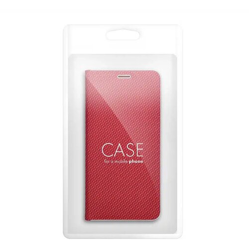 Oem LUNA Book Carbon futrola za XIAOMI Redmi Note 13 Pro 4G crvena Slike
