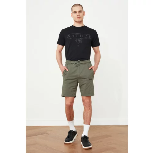 Trendyol Khaki Men Regular Fit Shorts & Bermuda