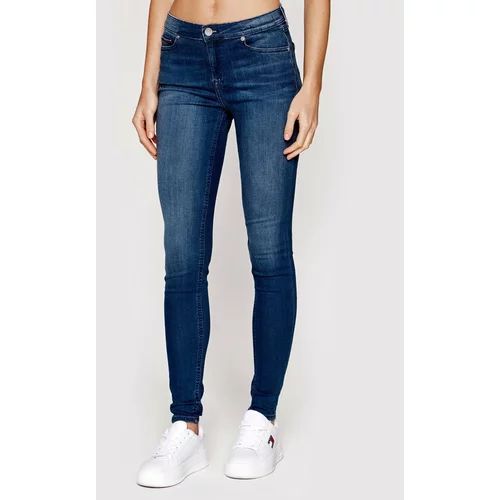 Tommy Jeans Jeans hlače Nora DW0DW09213 Mornarsko modra Skinny Fit