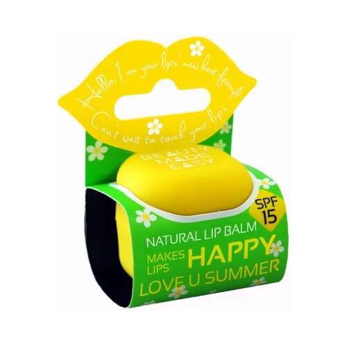 BEAUTY MADE EASY love u Summer Lip Balm SPF 15 Slike