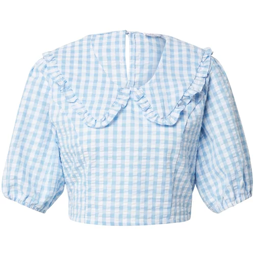 Cotton On Bluza 'LULU' svetlo modra / bela
