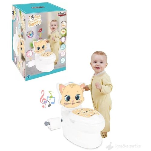 Pilsan Muzička No&amp;scaron;a u obliku wc &amp;scaron;olje za decu MACA Slike