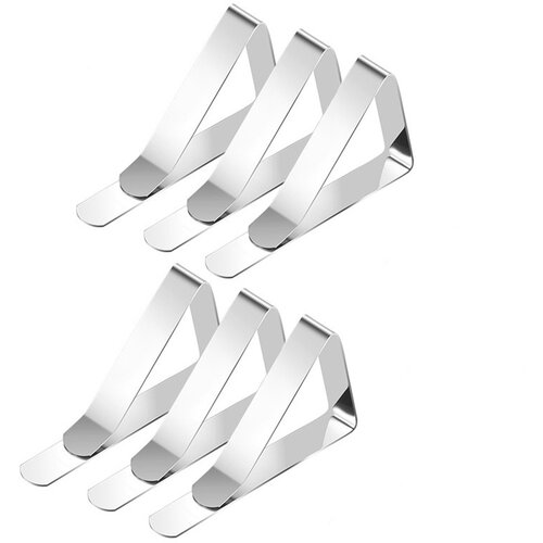 INF Sponke za krpo / držalo za krpo Silver 6-paket, (21277651) Cene