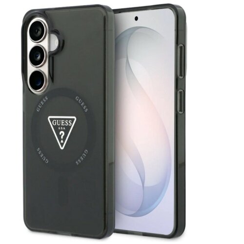  Maska Guess IML Gradient Triangle MagSafe za Samsung S26/ S941B crna Cene