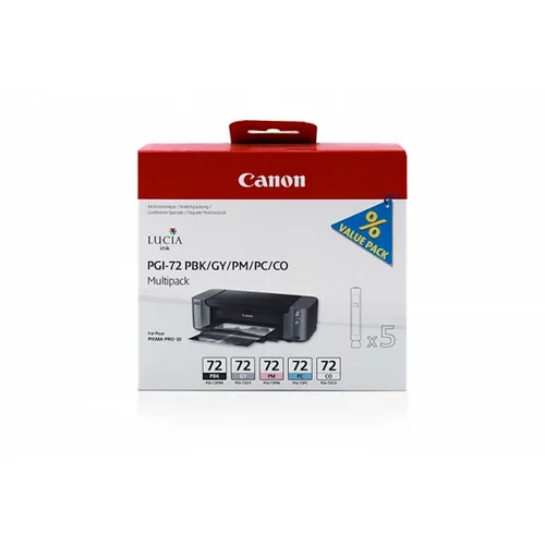 Canon komplet kartuš PGI-72 (PBK LC LM GY CO) / Original