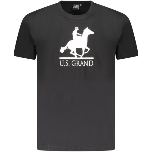 U.S. GRAND POLO US GRAND POLO SHORT SLEEVE T-SHIRT MEN BLACK Cene
