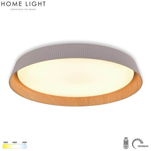 Solea 121 PLAFONSKA SVETILJKA 24/48W CCT CAPPUCCINO/DRVO DIM Cene