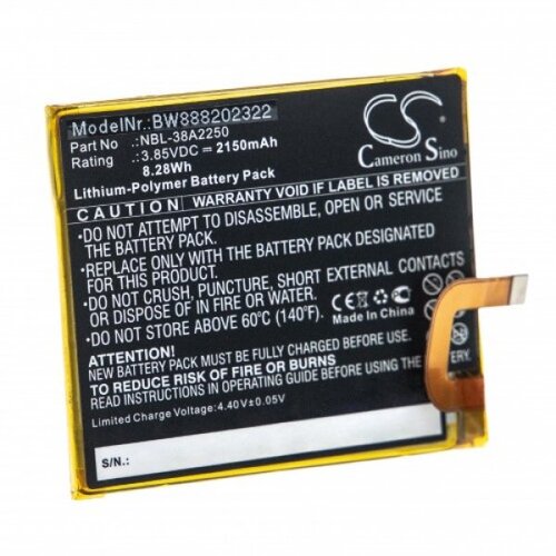 VHBW Baterija za TP-Link Neffos X1, 2150 mAh Slike