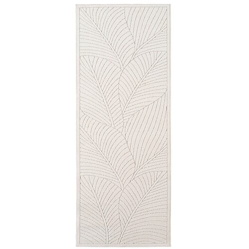 Ayyildiz Carpets Kremno bel zunanji in notranji tekač 80x250 cm Nova 1203 – Cene