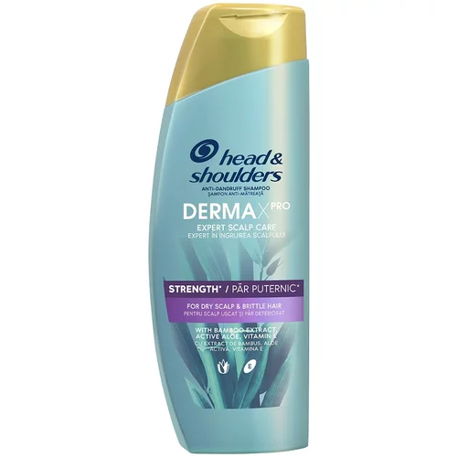 Head & Shoulders DermaXPro Strength 300 ml krepitven šampon za lase in lasišče unisex