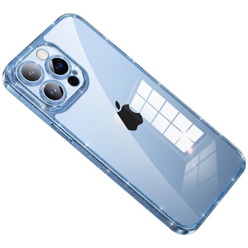 INORCO SULADA za iPhone 14 Pro iz kaljenega stekla, zadnji del ohišja, bleščeč TPU okvir, galvaniziran ovitek za telefon z zaščito za leče, (22033591) Cene