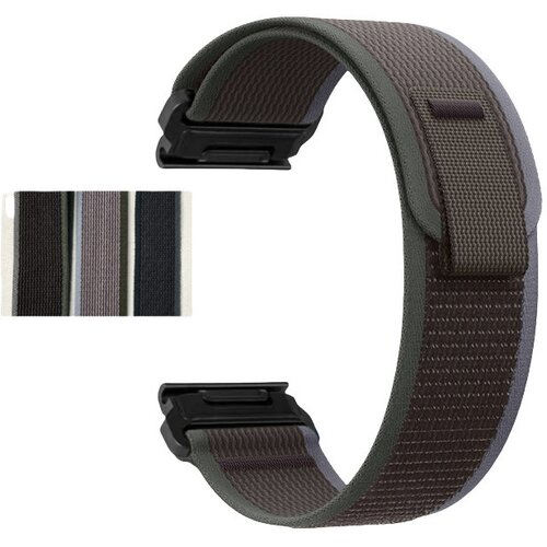 INF Hitro snemljiv najlonski pa&scaron;ček za uro Garmin Fenix 8/7X Pro/6X5X965 20 mm, (21682985) Cene