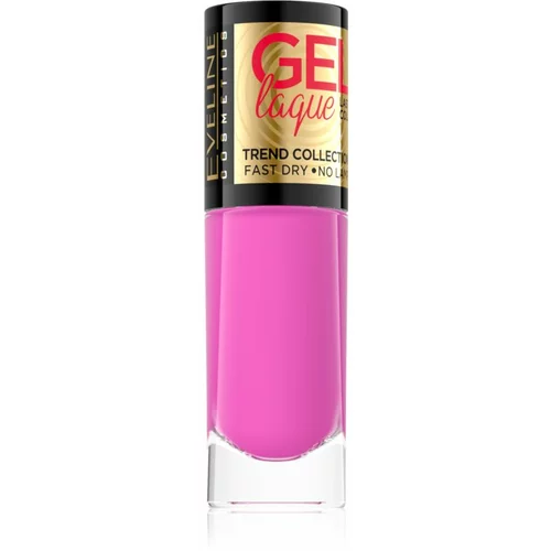 Eveline Cosmetics 7 Days Gel Laque Nail Enamel gel lak za nohte brez uporabe UV/LED lučke odtenek 206 8 ml