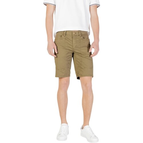 Jeckerson Kratke hlače & Bermuda JAYDEN 5 TASCHE TOPPA SLIM JUPBE001JAYDE001 CTCPTGABA012 Zelena Cene