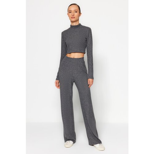 Trendyol Two-Piece Set - Black - Regular fit Slike