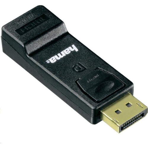 Hama 00054586 adapter za promjenu tipa priključka kabela DisplayPort M HDMI FM Crno Cene