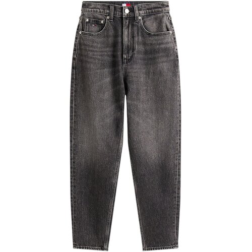 Tommy Hilfiger Jeans straight MOM JEAN UH TPR BI01 DW0DW21812 Črna Slike