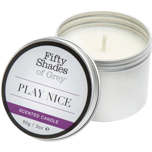 Fifty Shades of Grey Mirisna svijeća vanilija - Play Nice, 90 grama Cijene