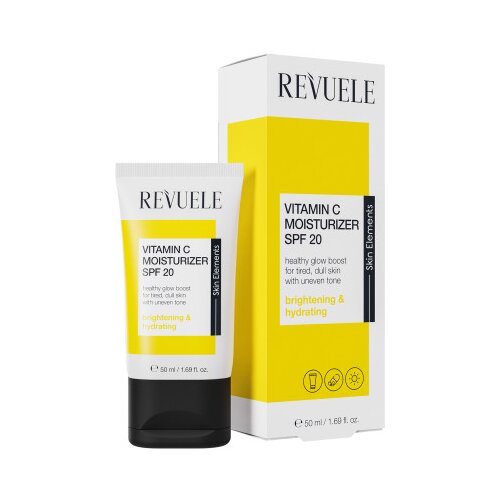 Revuele krema za obraz z zaščitnim faktorjem (SPF 20) - Vitamin C Moisturizer SPF 20 Cene