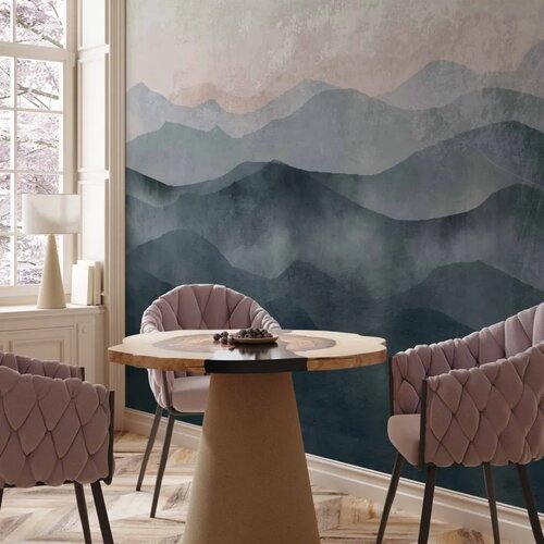  Foto tapeta - Blue Mountains 100x70 Vodootporna Cene