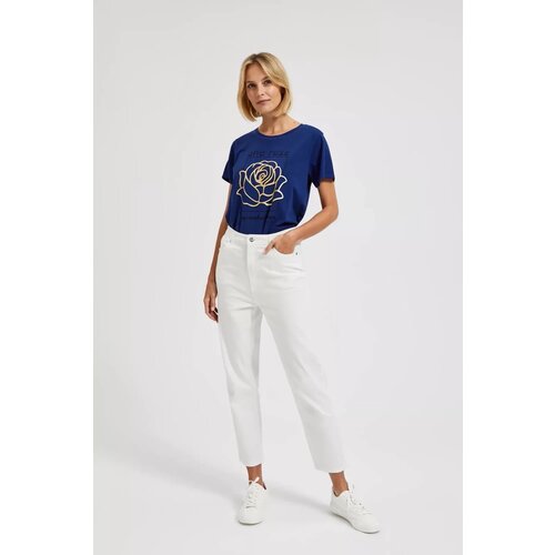 Marisse Women's Blouse L-Ts-4334 Navy Cene