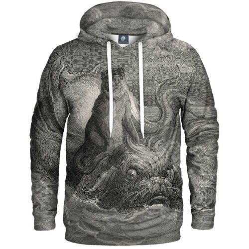 Aloha From Deer Unisex's Dore Series - Monkey On A Dolphin Hoodie H-K AFD494 Cene