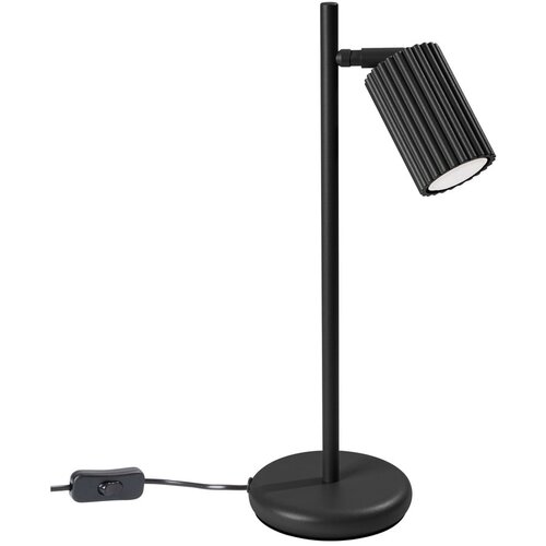 Nice Lamps Črna namizna svetilka (višina 43 cm) Gleam – Cene
