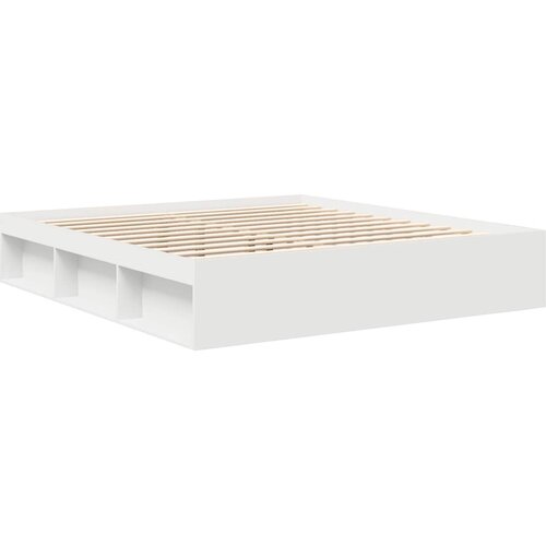  Okvir za krevet bijeli 200 x 200 cm Slike