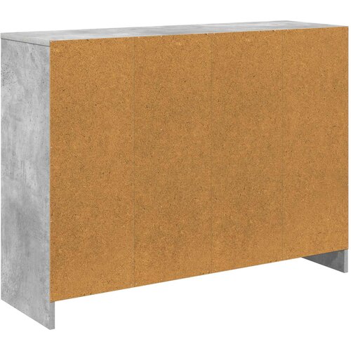  Kreveta s ladicama Betonski sivi 102 x 32 x 73,5 cm Slike