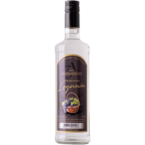 Arsenijević Rakija Lozovača 45% vol, 700ml Cene