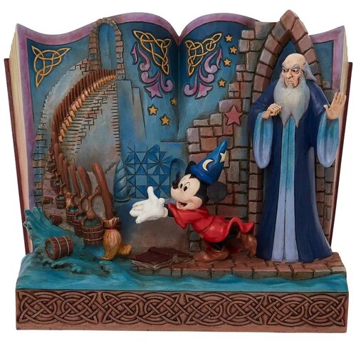 Jim Shore Figura Sorcerer Mickey Storybook Cene