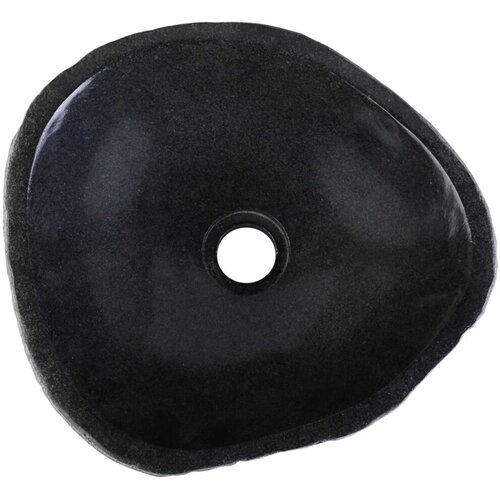  Sudoper Ovalni Siva (32-37) x (27-30) x 12 cm Rijeka kamen - (32-37) x (27-30) x 12 cm Slike