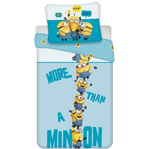 Jerry Fabrics Otroška posteljnina iz mikrovlaken 140x200 cm Minions 2 – Cene