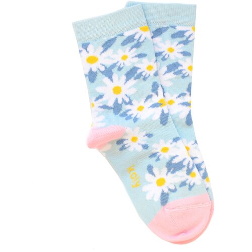 Koly Socks Čarape sa cvetićima bebi plave Cene