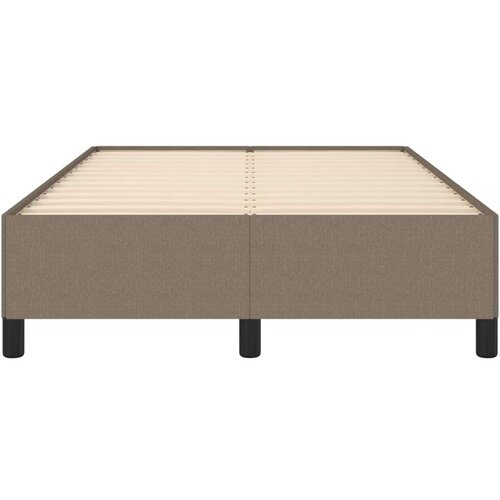 vidaXL Posteljni okvir taupe 120x200 cm blago Cene