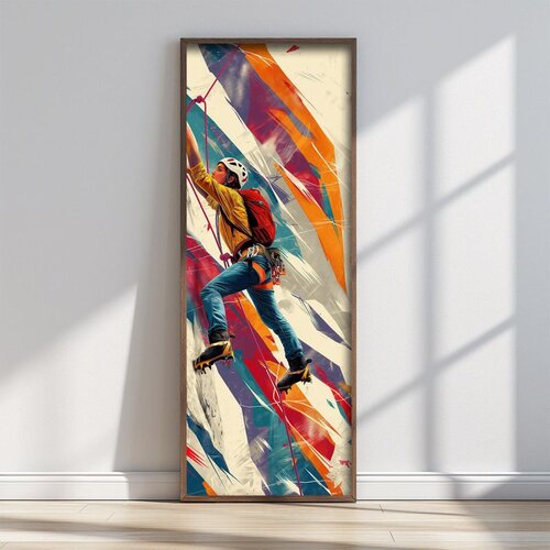 WALLXPERT FAH163-150 Multicolor Decorative Framed MDF Painting Cene