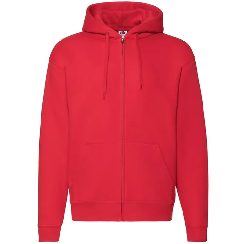 Fruit Of The Loom Red Men's Hoodie Premium