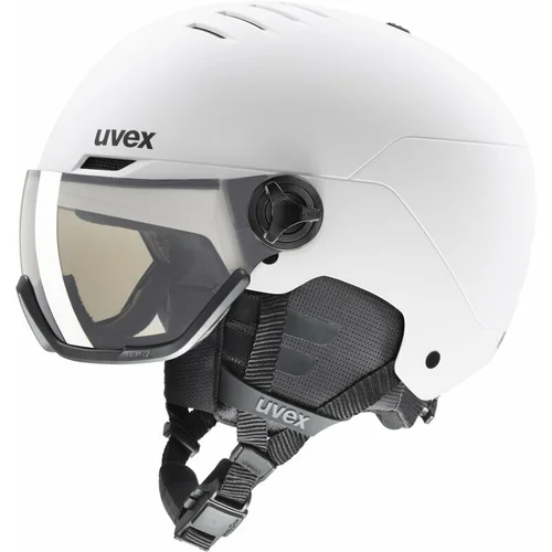 Uvex Wanted Visor Pro V White Mat 58-62 cm Smučarska čelada