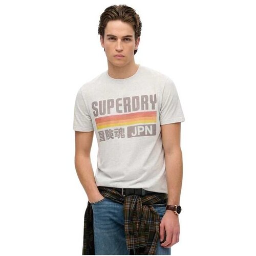 Superdry muška logo majica SDM1012174A-HIZ Cene