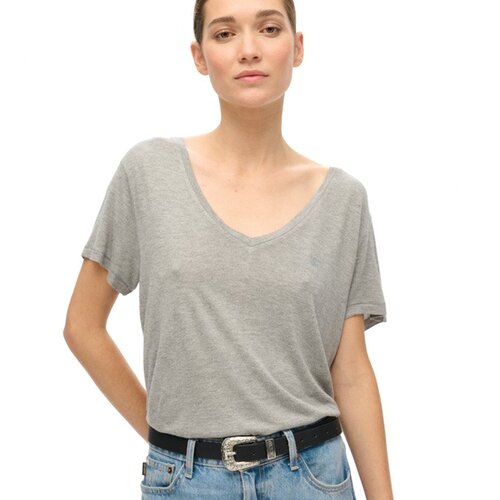 Superdry studios slub emb vee ženska majica Slike