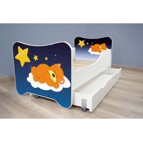 Made in Poland Dečiji krevet 140x70 cm happy kitty+ fioka sleeping tedy Cene