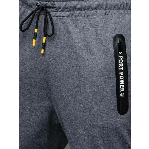 DStreet Men's dark gray sweatpants UX3866 Cene