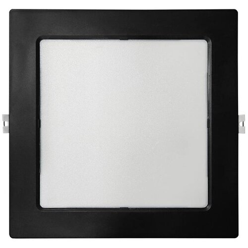  led ugradno svetlo square LED/18W/230V 4000K 22x22 cm crno Cene