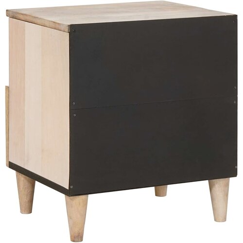  Noćni ormar 2 kom. Bijela 40 x 33 x 46 cm Konstruirano drvo Slike