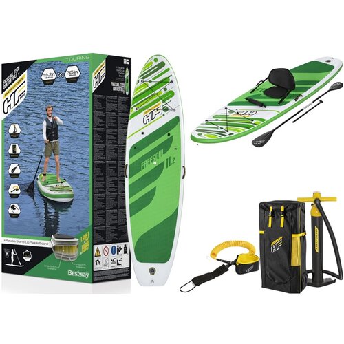 Lean_Toys Hydro-Force Sup deska zelena 340 x 89 x 15 cm Cene