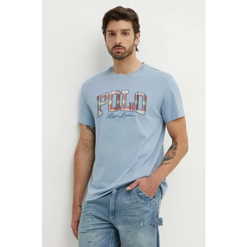 Polo Ralph Lauren Pamučna majica za muškarce, s aplikacijom, 710941855