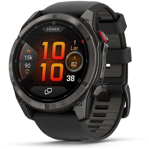 Garmin fēnix 8 Pro 3.56 cm (1.4) AMOLED 51 mm Digital 454 x 454 pixels Touchscreen Black, Grey, Titanium Wi-Fi GPS (satellite) Cijene