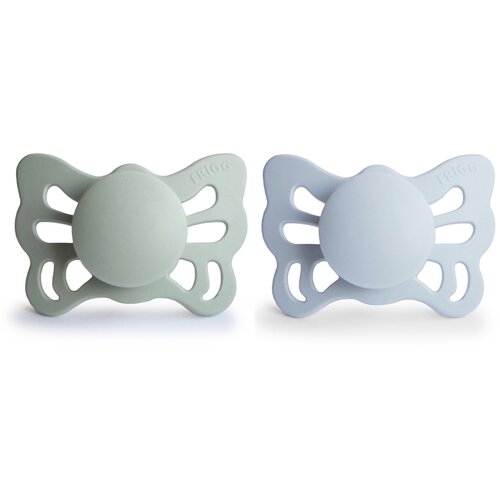 FRIGG® friggâ® anatomska duda butterfly silicone sage & powder blue Cijene